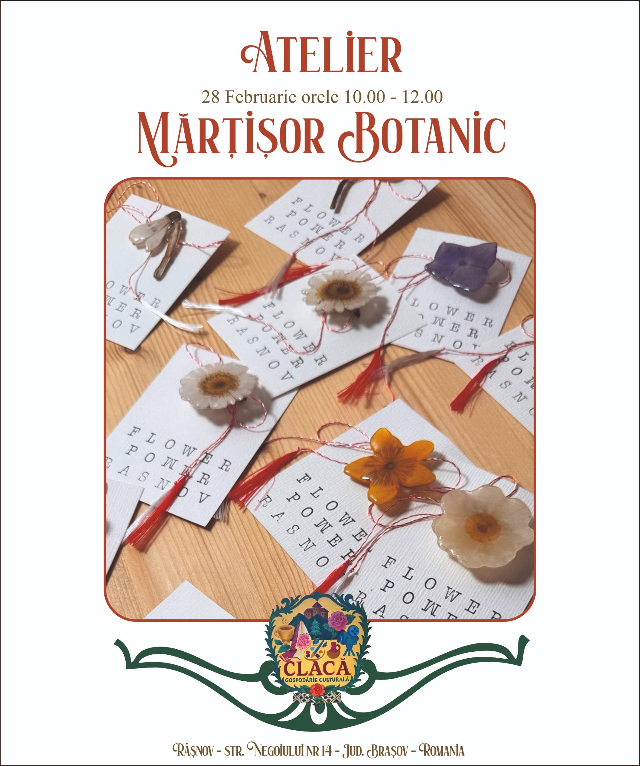 Atelier Mărțișor Botanic